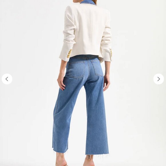 NWOT Veronica Beard Hosanna Linen Dickey Jacket (Size 2) - Picture 2 of 10